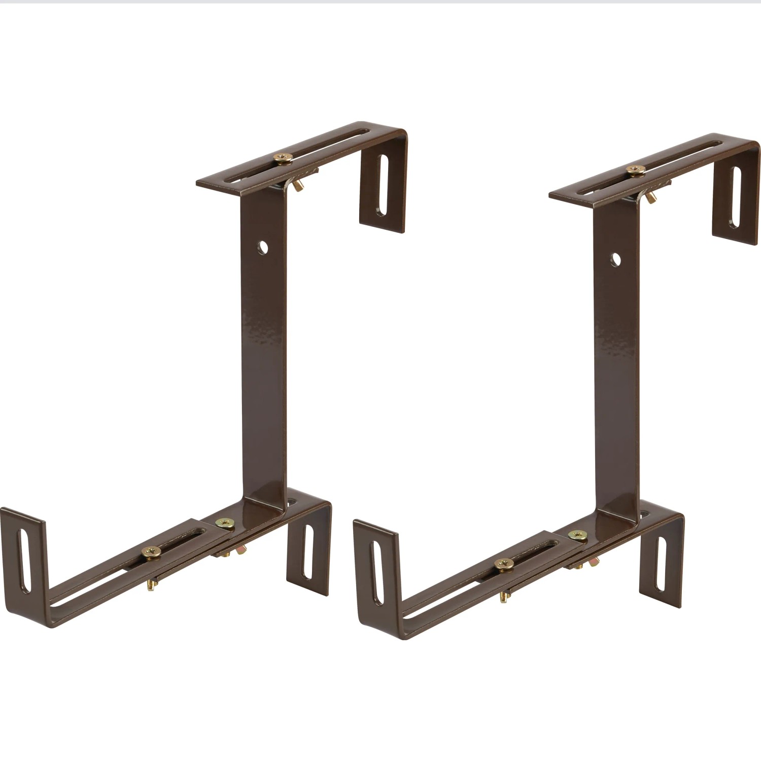 OBI Balkonkastenhalter extra stark Braun 3-dimensional verstellbar OBI Balkonkastenhalter extra stark Braun 3-dimensional verstellbar