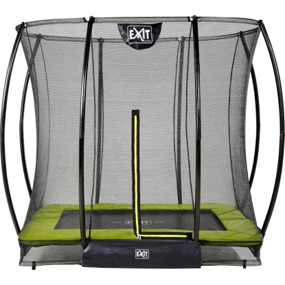 Exit Bodentrampolin Silhouette mit Sicherheitsnetz Grün 153 x 214 cm Exit Bodentrampolin Silhouette mit Sicherheitsnetz Grün 153 x 214 cm