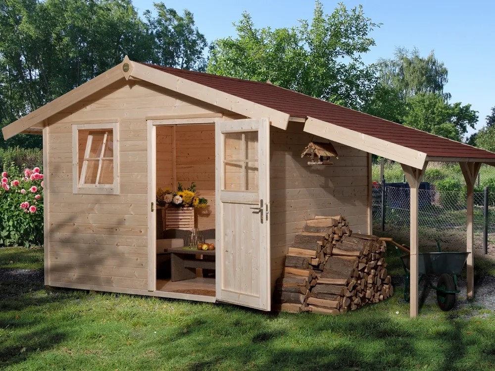 OBI Holz-Gartenhaus Bozen A 360 x 205 cm inkl. Schleppdach 120 cm OBI Holz-Gartenhaus Bozen A 360 x 205 cm inkl. Schleppdach 120 cm