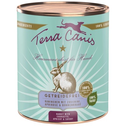 Terra Canis Cibo umido per cani senza cereali Per conigli 800 g Terra Canis Cibo umido per cani senza cereali Per conigli 800 g