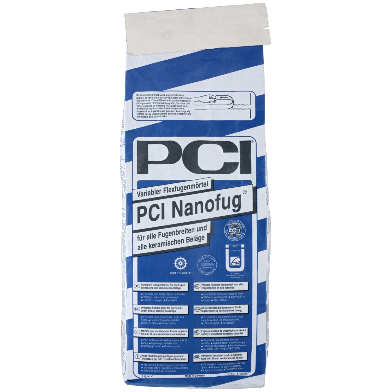 PCI Nanofug Flexfugenmörtel Mittelbraun 4 kg kaufen bei OBI