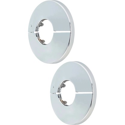 LUX-TOOLS Klapprosette Ø 22 mm Verchromt 2 Stk. LUX-TOOLS Klapprosette Ø 22 mm Verchromt 2 Stk.