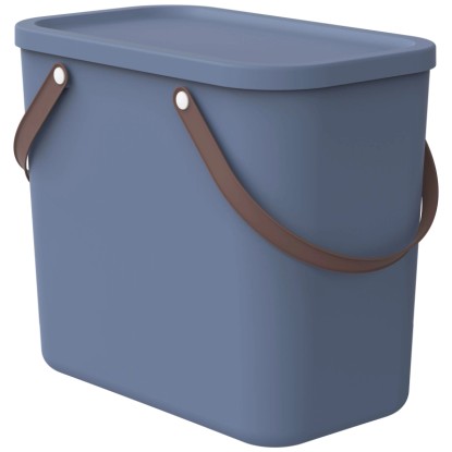 Rotho Aufbewahrungsbox Albula Graublau 25 l Rotho Aufbewahrungsbox Albula Graublau 25 l