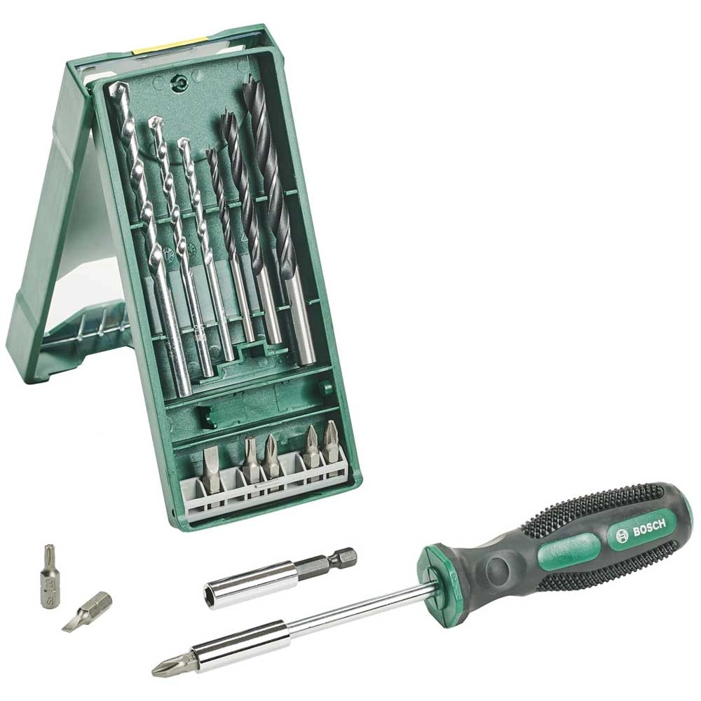 Bosch Bohrer Und Schrauberbit Set Mini X Line 16 Tlg Kaufen Bei OBI