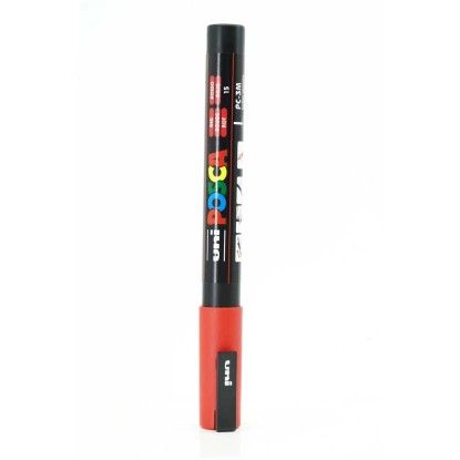 Uni Posca Fine Tip Marker Pc M Rot Kaufen Bei Obi