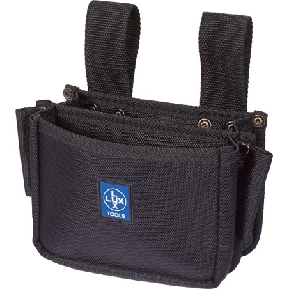 LUX-TOOLS Borsa porta chiodi Nylon 2 scomparti LUX-TOOLS Borsa porta chiodi Nylon 2 scomparti