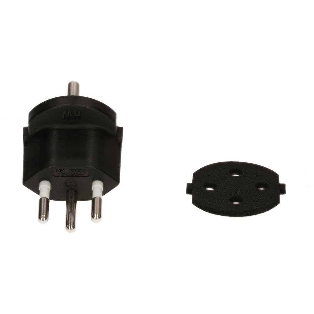 Fixadapter Typ12 Schuko Mit Dichtung Schwarz 3 Polig Kaufen Bei OBI