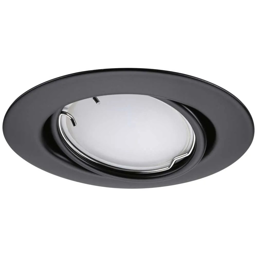 Paulmann LED-Einbauleuchte Base Schwarz 3er-Set inkl. RGBW+ Paulmann LED-Einbauleuchte Base Schwarz 3er-Set inkl. RGBW+