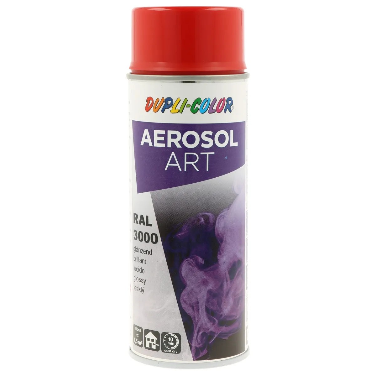 Dupli-Color Vernice Spray Aerosol-Art RAL 3000 Rosso fuoco 400 ml Dupli-Color Vernice Spray Aerosol-Art RAL 3000 Rosso fuoco 400 ml