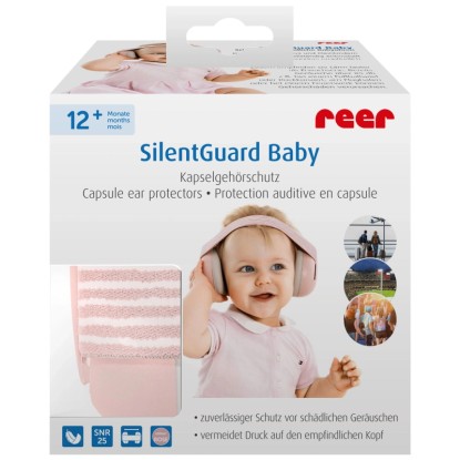 Reer Kapselgehörschutz SilentGuard Baby Rosa Reer Kapselgehörschutz SilentGuard Baby Rosa
