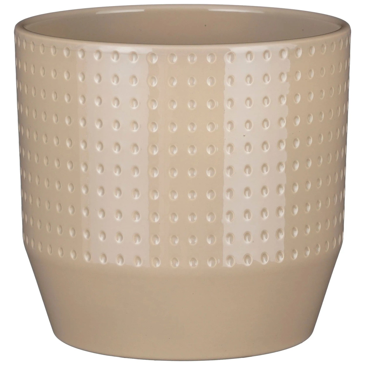 Mica Decorations Topf Nola Keramik Beige Ø 19,5 cm / Höhe 18 cm Mica Decorations Topf Nola Keramik Beige Ø 19,5 cm / Höhe 18 cm