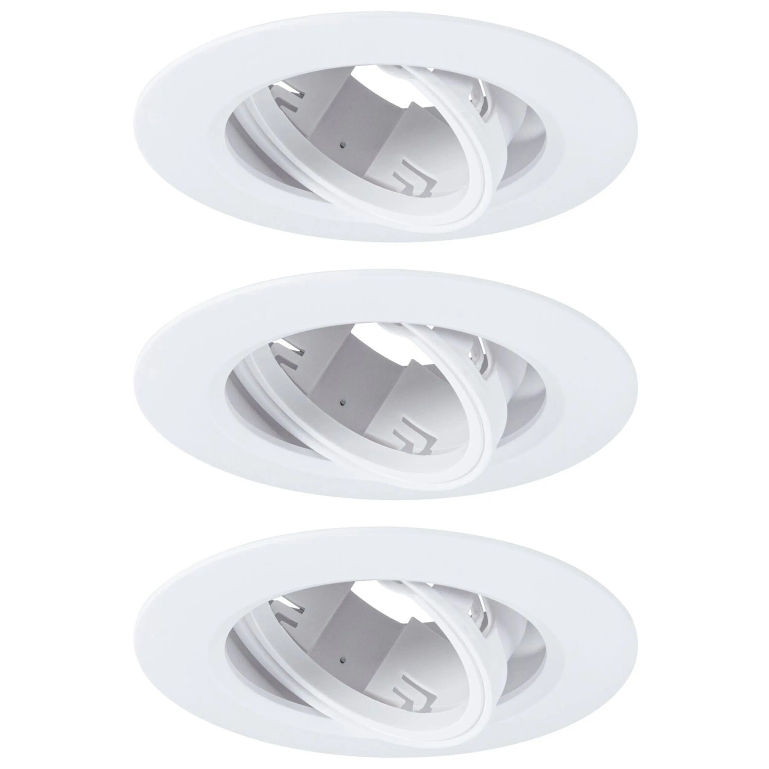 Paulmann Set faretti a incasso GU10 dimmerabile Bianco opaco 10 W / 3 pz. Paulmann Set faretti a incasso GU10 dimmerabile Bianco opaco 10 W / 3 pz.