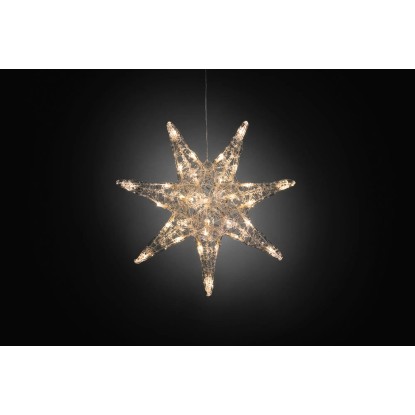 Konstsmide LED-Acryl-Stern 32 x Dioden Warmweiss 45 x 4 cm Konstsmide LED-Acryl-Stern 32 x Dioden Warmweiss 45 x 4 cm
