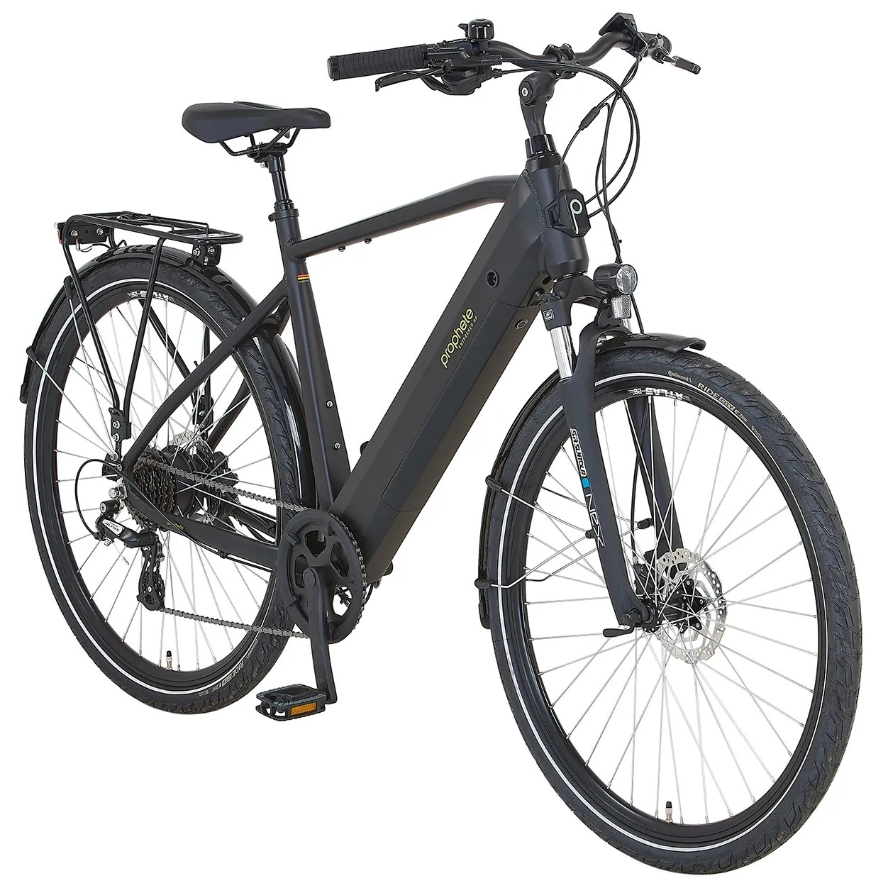 Prophete Trekking E-Bike Entdecker 2.0 Herren Schwarz Matt 28" Prophete Trekking E-Bike Entdecker 2.0 Herren Schwarz Matt 28"