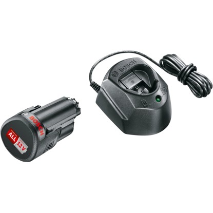 Bosch Akku-Set PBA 12 V / 1,5 Ah inkl. Ladegerät und Akku Bosch Akku-Set PBA 12 V / 1,5 Ah inkl. Ladegerät und Akku