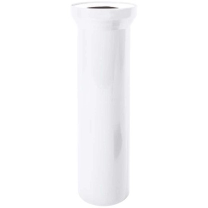 Tubo collegamento WC Bianco 400 mm Tubo collegamento WC Bianco 400 mm