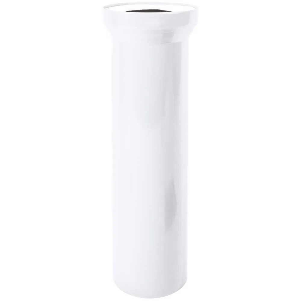 Tubo collegamento WC Bianco 400 mm Tubo collegamento WC Bianco 400 mm