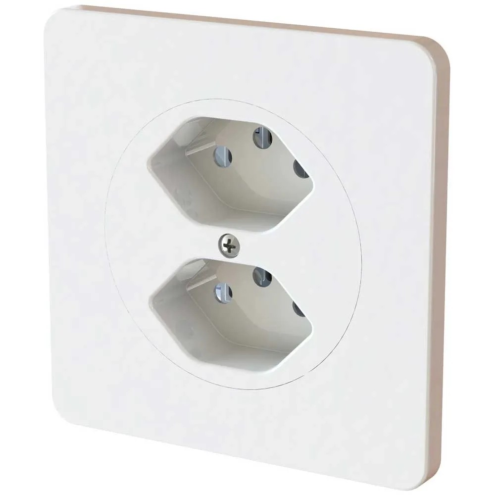 UP-Steckdose maxONE 2 x T13 / 10 A / 250 UP-Steckdose maxONE 2 x T13 / 10 A / 250