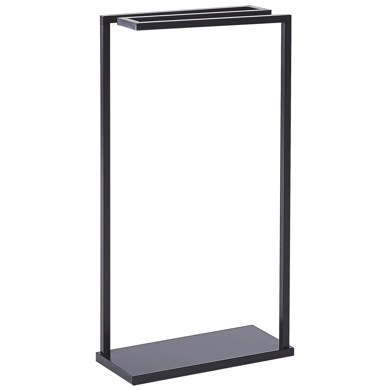 Handtuchständer Garcitas freistehend Stahl Schwarz 42 x 83 cm Handtuchständer Garcitas freistehend Stahl Schwarz 42 x 83 cm