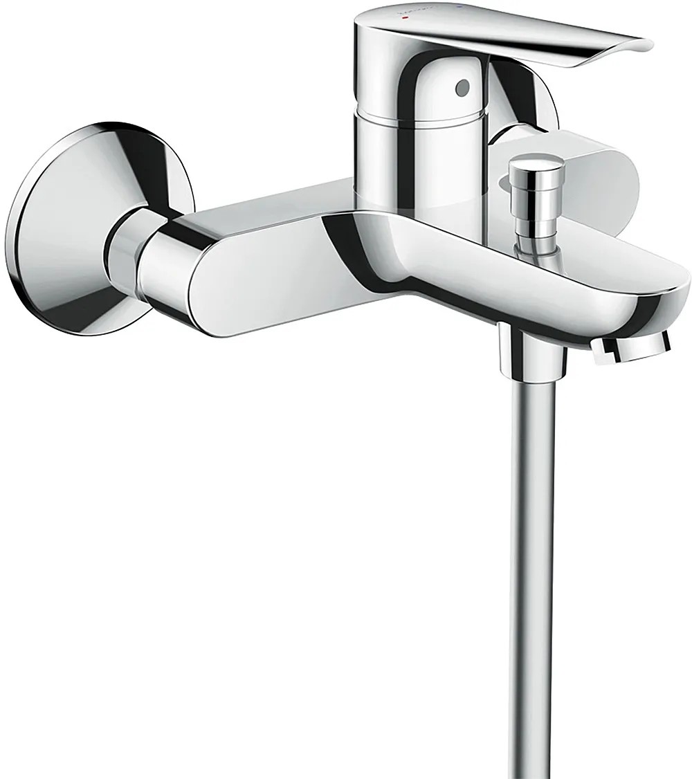 Hansgrohe Miscelatore per vasca monocomando Logis E a vista Cromo Hansgrohe Miscelatore per vasca monocomando Logis E a vista Cromo