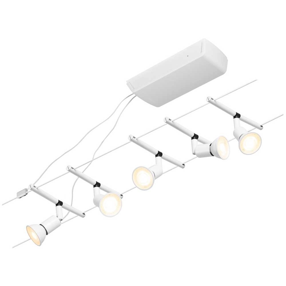 Paulmann Seilsystem Basis Set Salt X Gu Matt Weiss M Kaufen Bei Obi