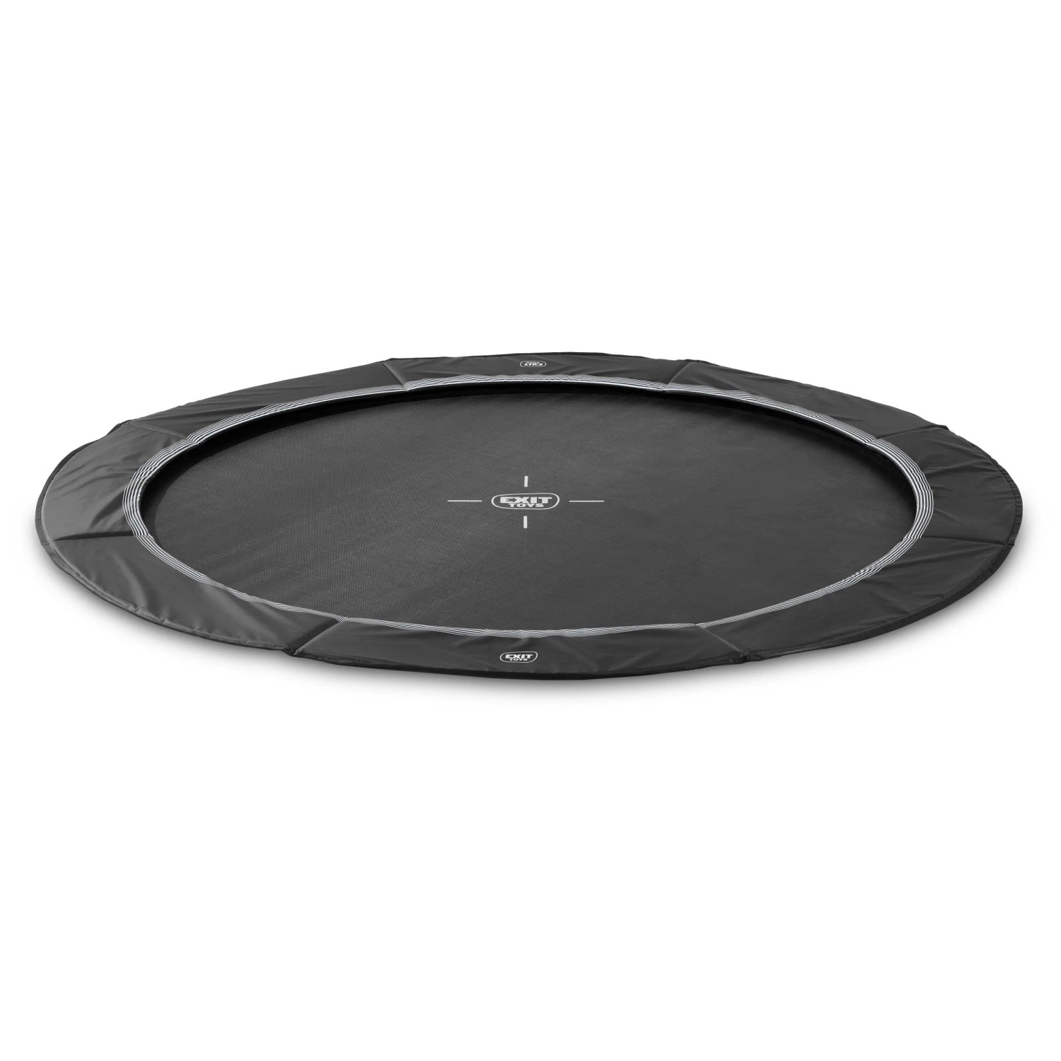 Exit Interra Sports Bodentrampolin Schwarz Ø 305 cm Exit Interra Sports Bodentrampolin Schwarz Ø 305 cm