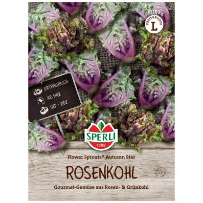 Sperli Semences de chou de Bruxelles Flower Sprouts® Autumn Star 20 plantes Sperli Semences de chou de Bruxelles Flower Sprouts® Autumn Star 20 plantes