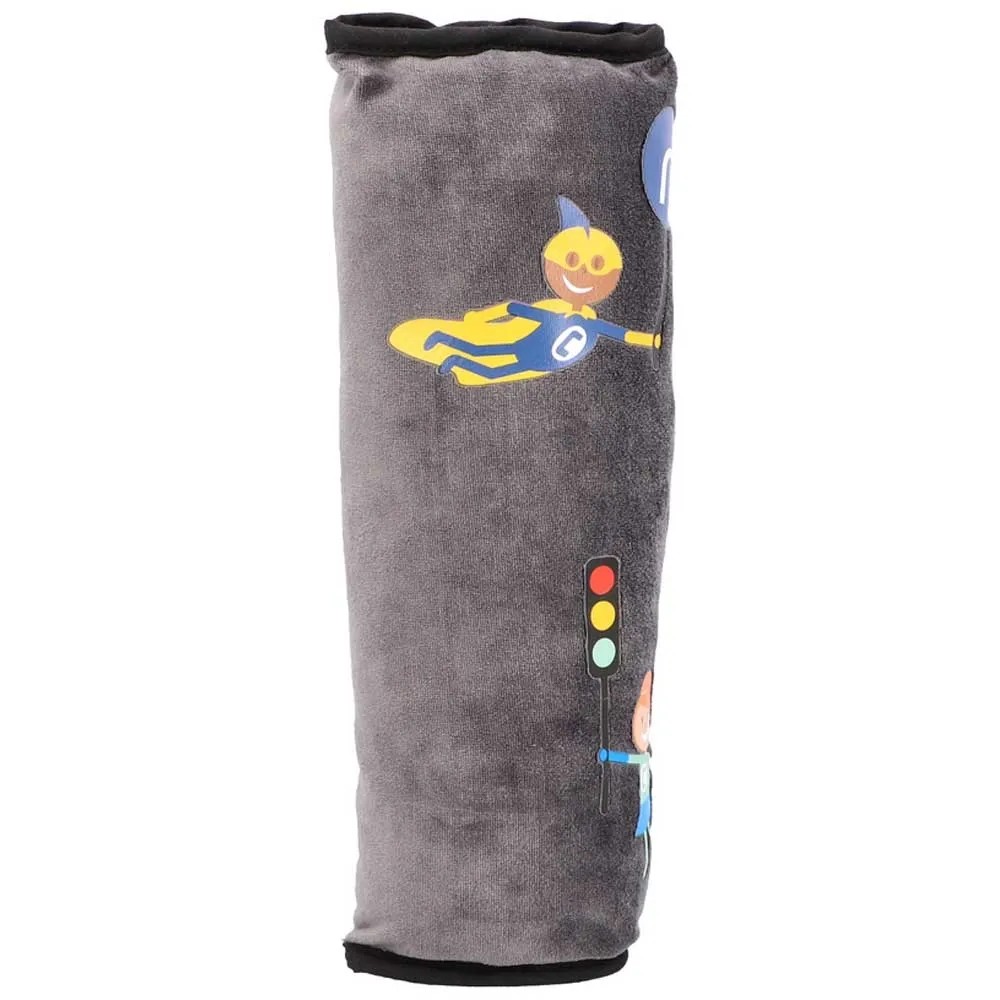Cartrend Gurtkissen Kids Heroes Grau 27,5 x 10,5 cm Cartrend Gurtkissen Kids Heroes Grau 27,5 x 10,5 cm