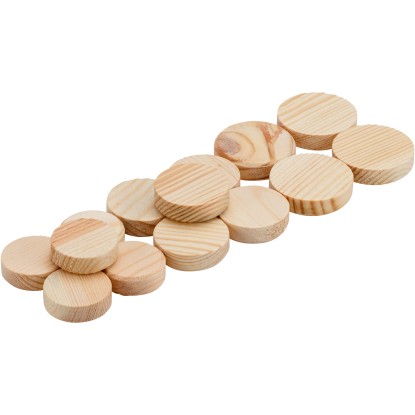 LUX-TOOLS Piastre riparazioni / artigianato legno 15 / 20 e 25 mm LUX-TOOLS Piastre riparazioni / artigianato legno 15 / 20 e 25 mm