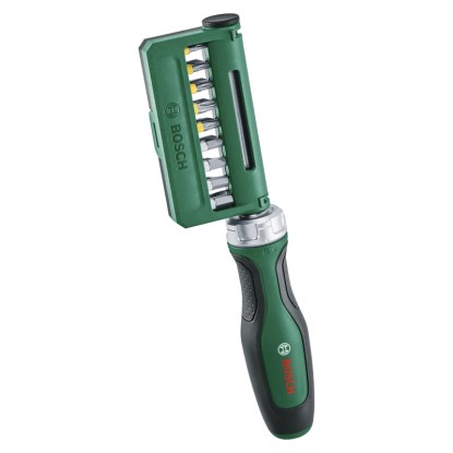 Bosch Bit-Ratschenschraubendreher-Set 19-tlg. Bosch Bit-Ratschenschraubendreher-Set 19-tlg.