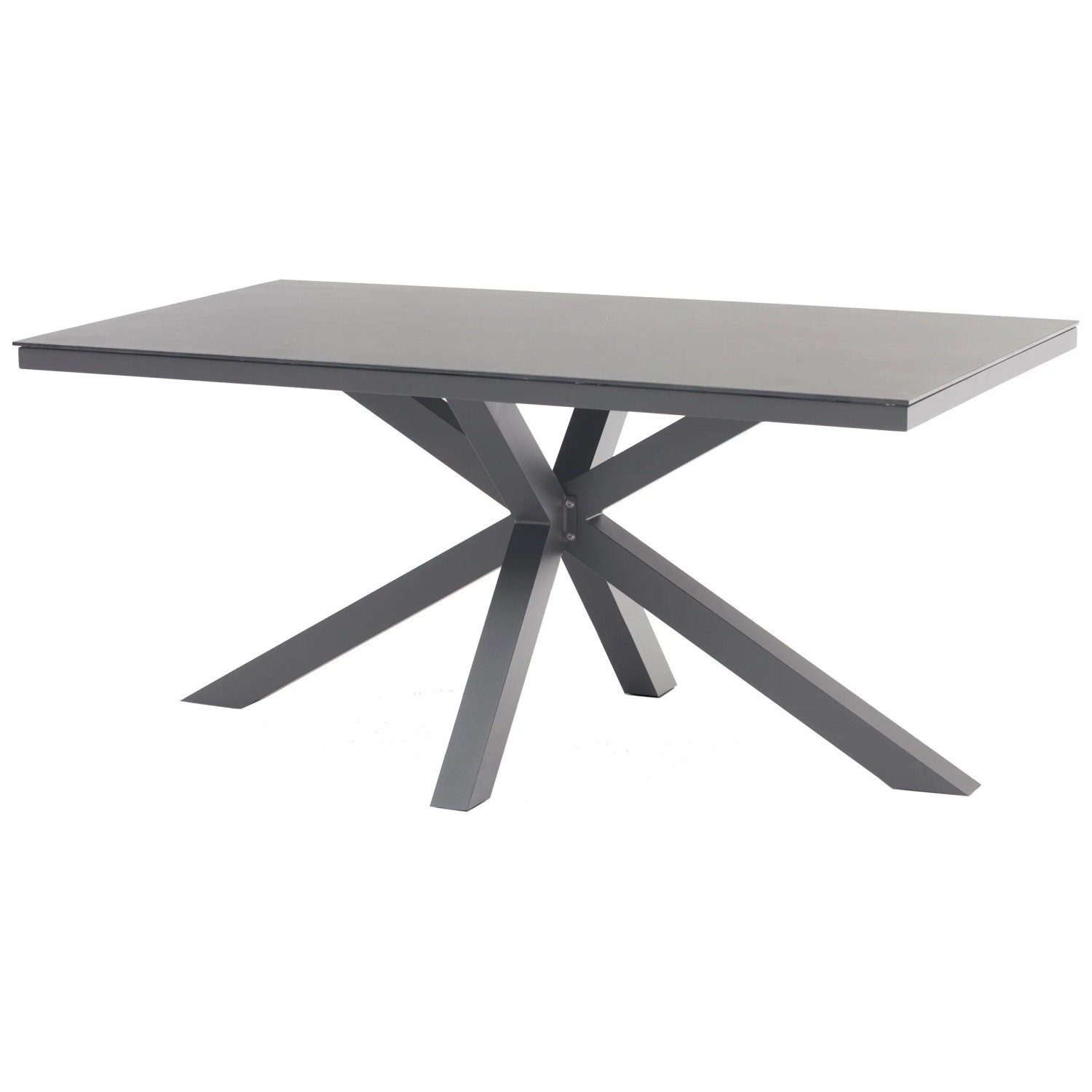 Acamp Gartentisch Queens Aluminium Anthrazit-Grau 74 x 90 x 160 cm Acamp Gartentisch Queens Aluminium Anthrazit-Grau 74 x 90 x 160 cm