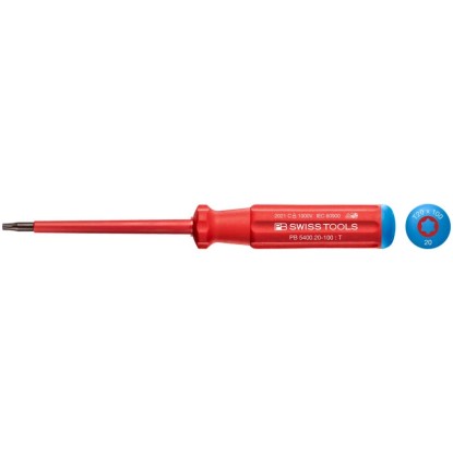 PB Swiss Tools TX-Schraubenzieher PB 5400 VDE Gr. 20 / 100 mm PB Swiss Tools TX-Schraubenzieher PB 5400 VDE Gr. 20 / 100 mm