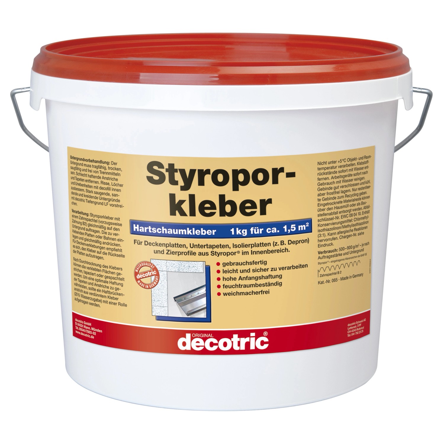 Decotric Styroporkleber Kg Kaufen Bei Obi