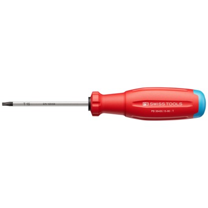 PB Swiss Tools TX-Schraubenzieher Evo PB 38400 Stahl Rot Gr. 15 / 80 mm PB Swiss Tools TX-Schraubenzieher Evo PB 38400 Stahl Rot Gr. 15 / 80 mm