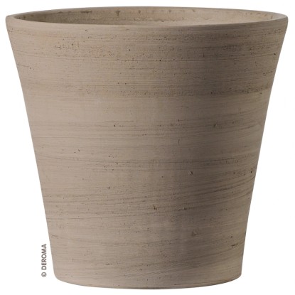 Deroma Pflanztopf Cono Primitivo Graphit Ø 31 cm Deroma Pflanztopf Cono Primitivo Graphit Ø 31 cm