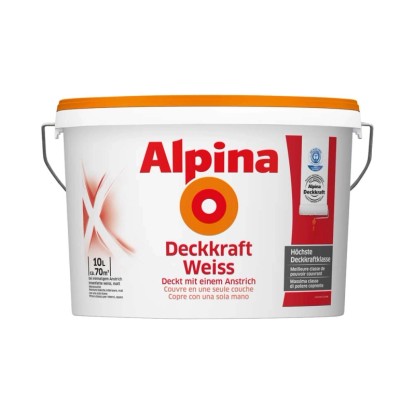 Alpina Deckkraft Weiss 10 l Alpina Deckkraft Weiss 10 l