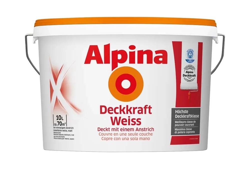 Alpina Deckkraft Weiss 10 l Alpina Deckkraft Weiss 10 l