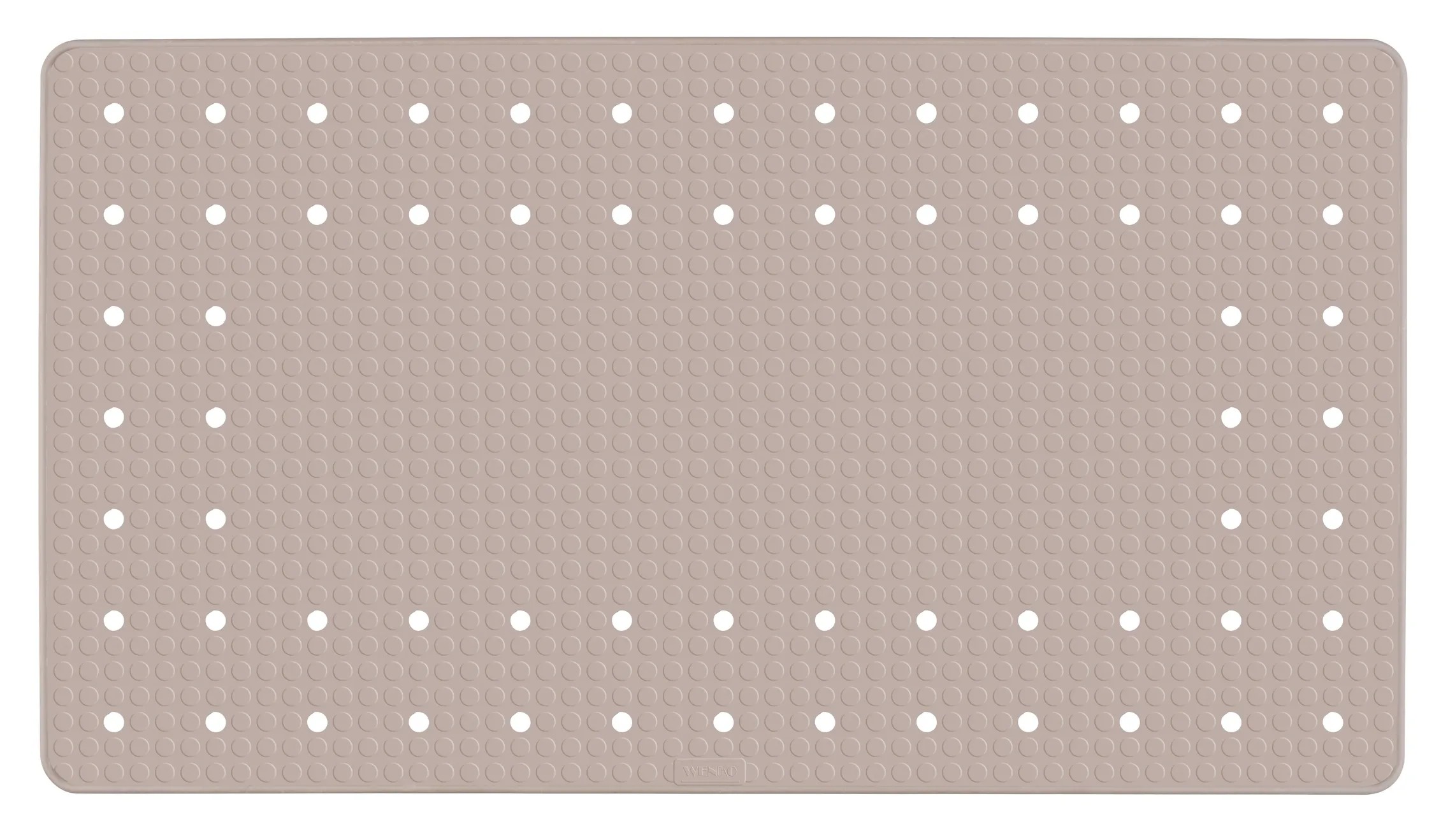 Inserto per vasca Mirasol in gomma taupe 69 x 39 cm<max. Inserto per vasca Mirasol in gomma taupe 69 x 39 cm<max.
