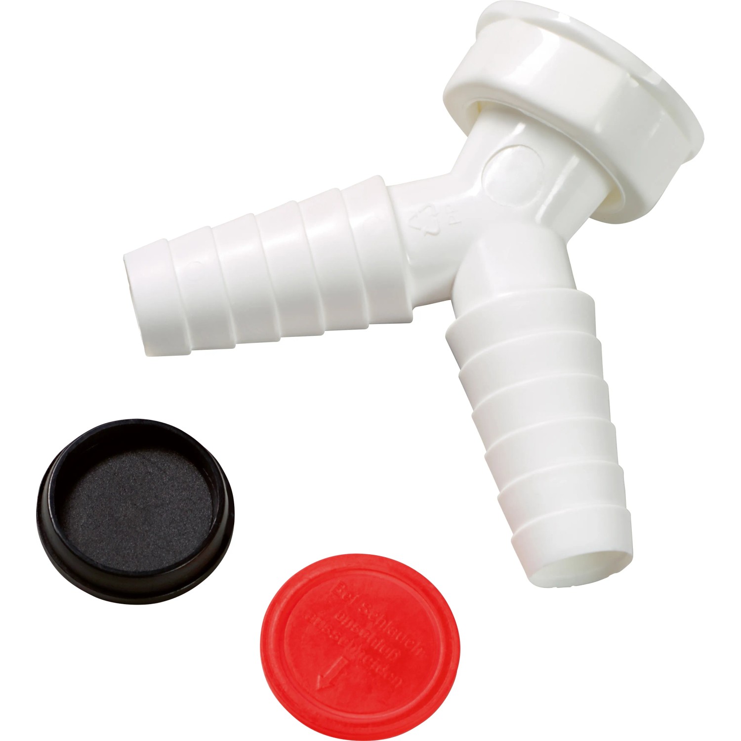 Doppelschlauchtülle Weiss 30,3 mm (G 1) / Ø 20 mm Doppelschlauchtülle Weiss 30,3 mm (G 1) / Ø 20 mm