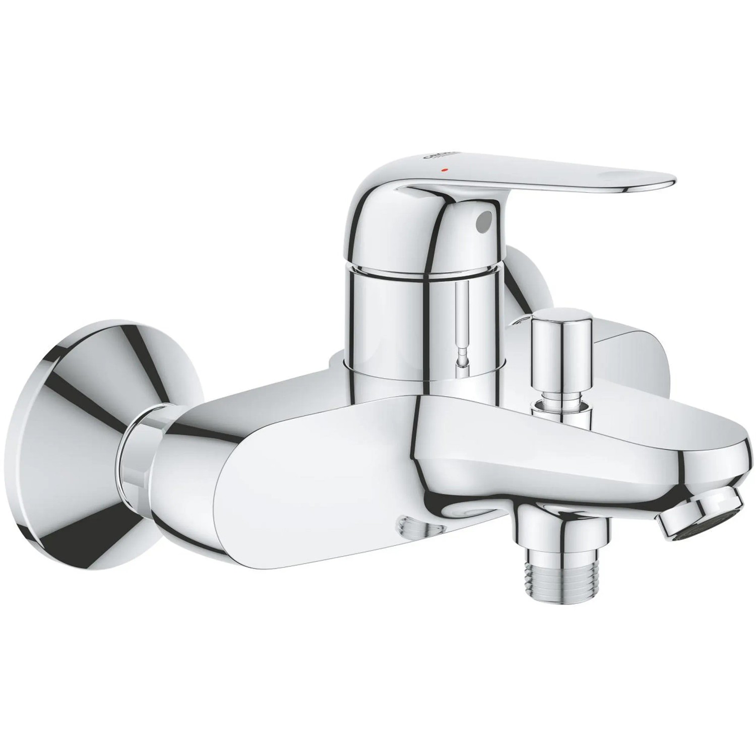Grohe Mitigeur de baignoire monolevier Swift Chrome Grohe Mitigeur de baignoire monolevier Swift Chrome