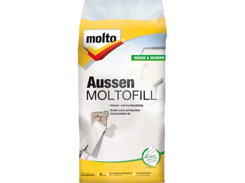 Molto Aussen Moltofill Aussen Spachtelpulver 5 Kg Kaufen Bei OBI