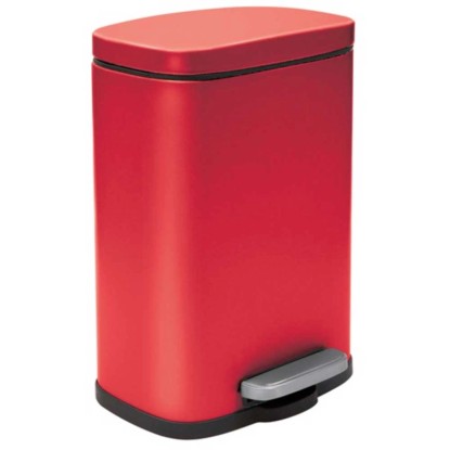 Spirella Treteimer Akira matt Rot 5 l Spirella Treteimer Akira matt Rot 5 l
