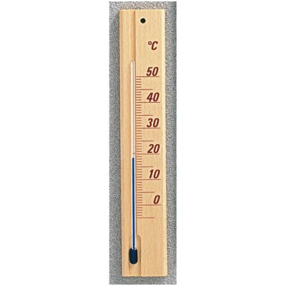 Termometro da camera Möller Therm in legno Colori naturali 19,5 cm Termometro da camera Möller Therm in legno Colori naturali 19,5 cm