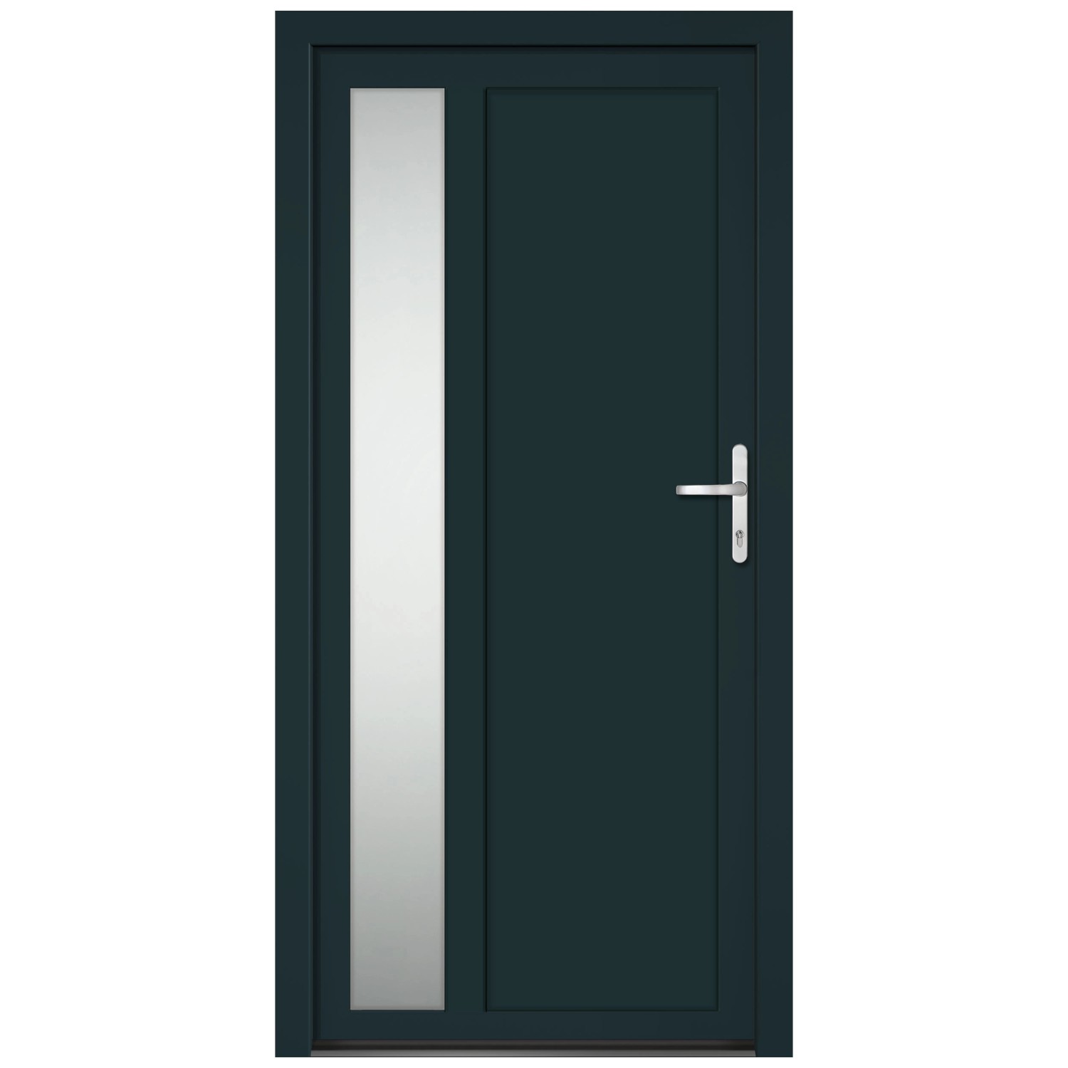 Roro Mehrzwecktür Midland Weiss / Anthrazit Rechts (HxBxT) 200 x 100 x 7 cm Roro Mehrzwecktür Midland Weiss / Anthrazit Rechts (HxBxT) 200 x 100 x 7 cm