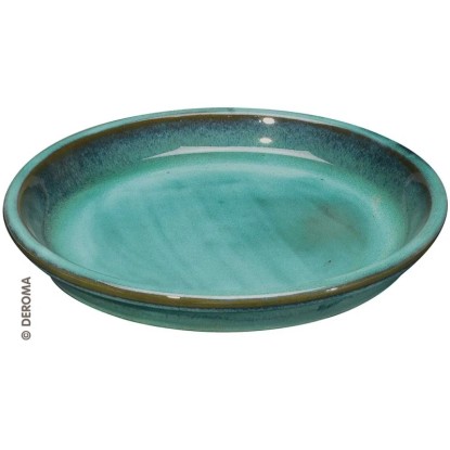 Deroma Untersetzer Kinfolk Ton glasiert Türkis Ø 27 cm Deroma Untersetzer Kinfolk Ton glasiert Türkis Ø 27 cm