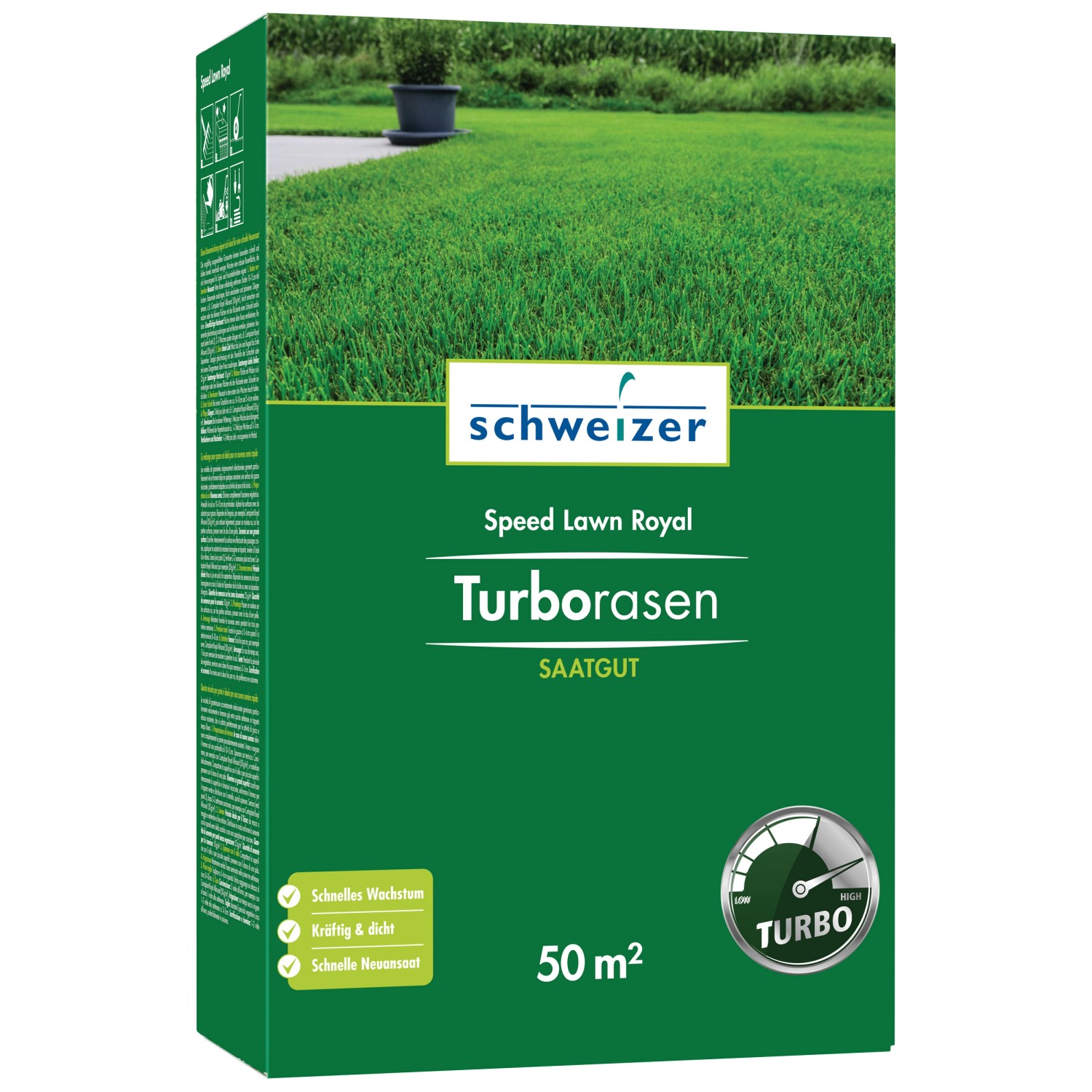 Eric Schweizer Seed Lawn Royal Turborasen 50 m² Eric Schweizer Seed Lawn Royal Turborasen 50 m²