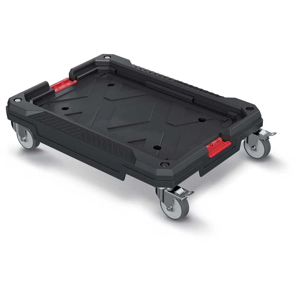 Transport-Plattformwagen Kunststoff Schwarz (HxBxT) 145 x 585 x 440 mm Transport-Plattformwagen Kunststoff Schwarz (HxBxT) 145 x 585 x 440 mm