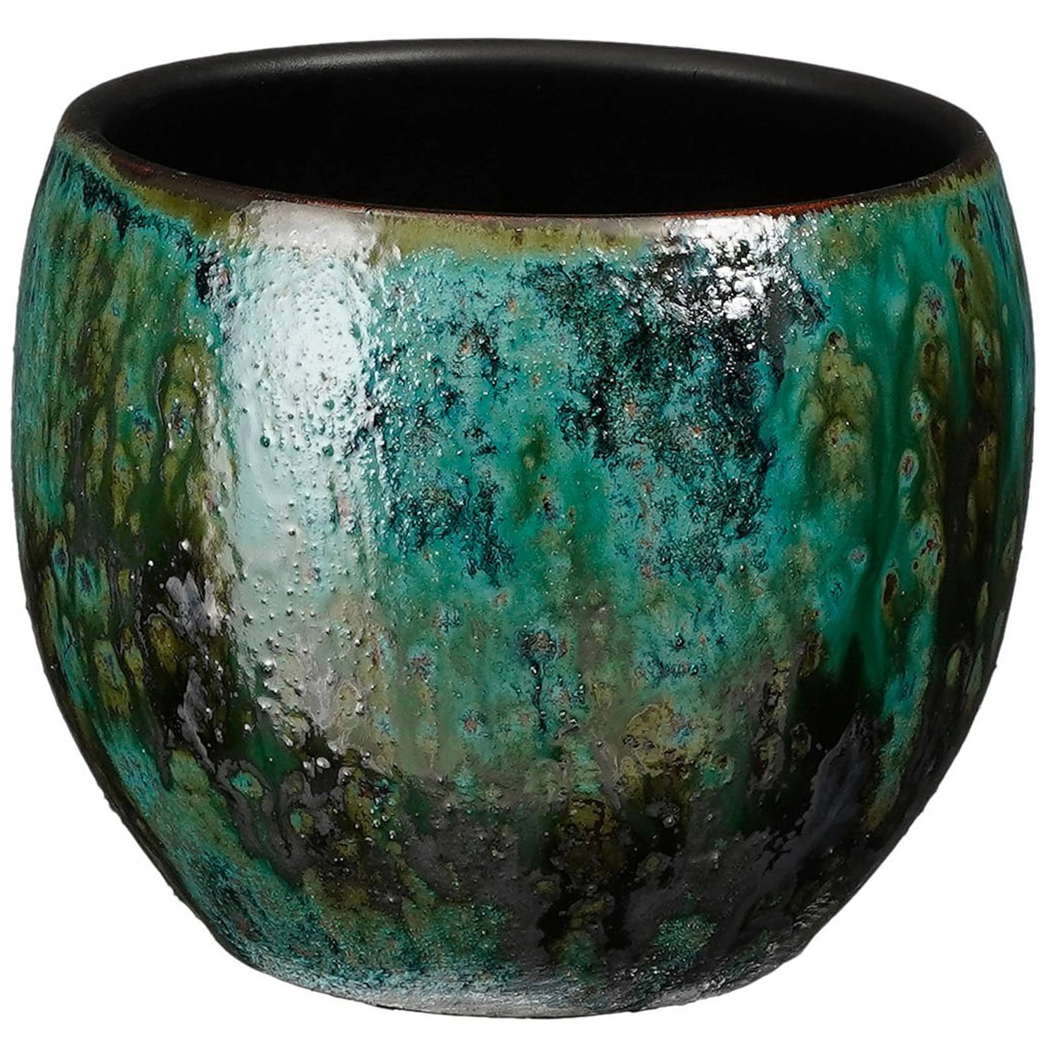 Mica Decorations Topf Loren Terrakotta Blau Ø 14 cm / Höhe 13 cm Mica Decorations Topf Loren Terrakotta Blau Ø 14 cm / Höhe 13 cm