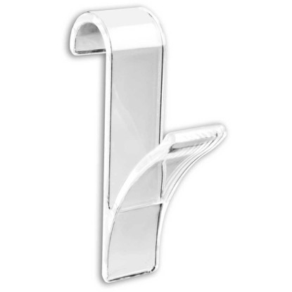 Wenko Haken für Handtuchheizkörper Transparent 2er-Set Wenko Haken für Handtuchheizkörper Transparent 2er-Set