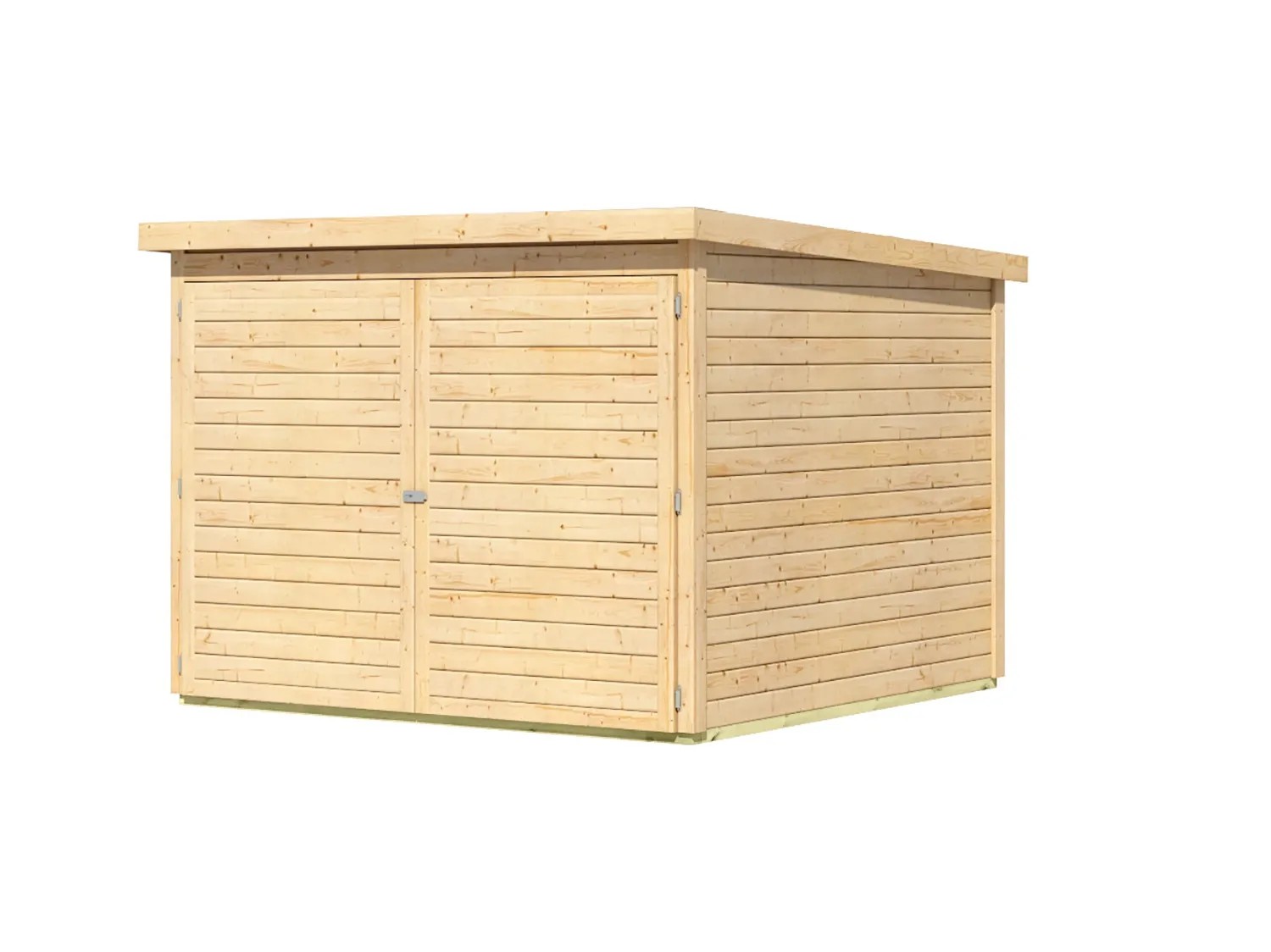 Karibu Garage per bici in legno naturale 167 x 209 x 212 cm Karibu Garage per bici in legno naturale 167 x 209 x 212 cm
